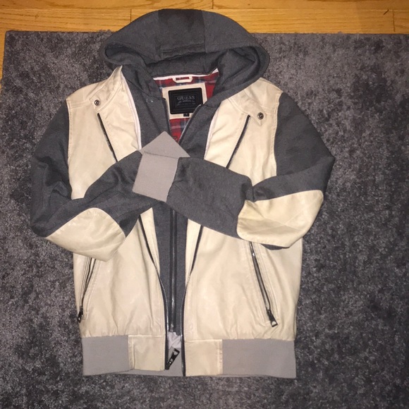 GUESS Leather Jacket - Picture 3 of 5